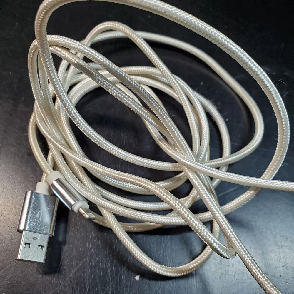 Apple A1357 10W USB Power Adapter Wall Charger w/Ext. Cord 6Ft+10Ft Durable Nylo